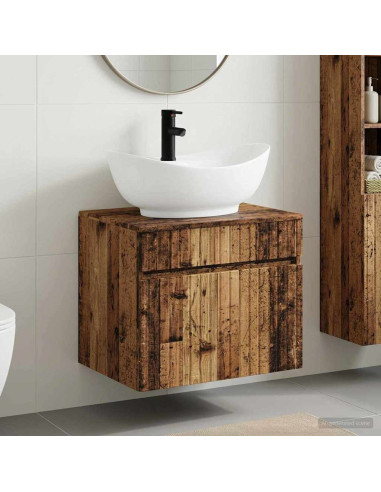 Set di mobili per il bagno Legno antico Legno ingegnerizzato