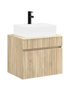 Set di mobili per il bagno Rovere Sonoma Legno ingegnerizzato 2