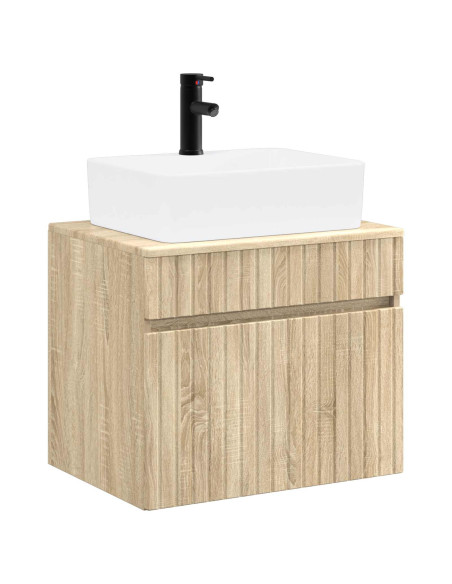 Set di mobili per il bagno Rovere Sonoma Legno ingegnerizzato