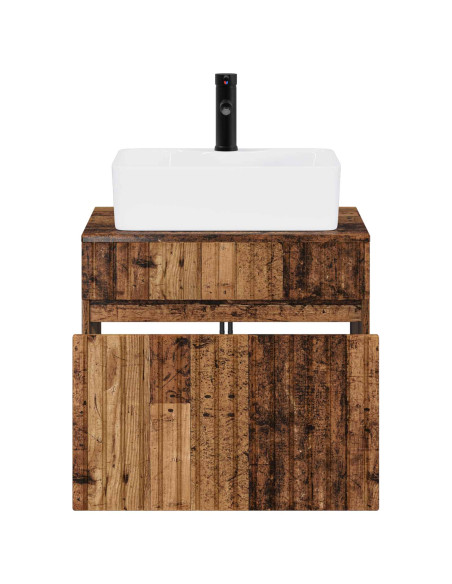 Set di mobili per il bagno Legno antico Legno ingegnerizzato