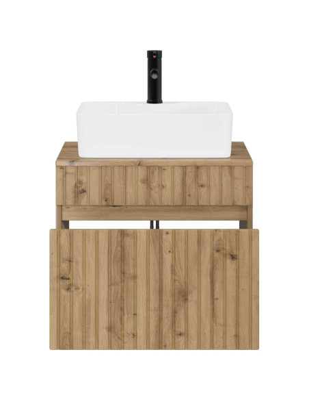 Set di mobili per il bagno Rovere Artigianale