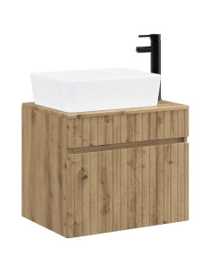 Set di mobili per il bagno Rovere Artigianale 2