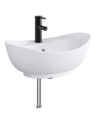 Set di mobili per il bagno Bianco Legno ingegnerizzato