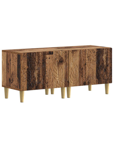 Mobile TV LED a 5 pezzi Legno antico Legno ingegnerizzato