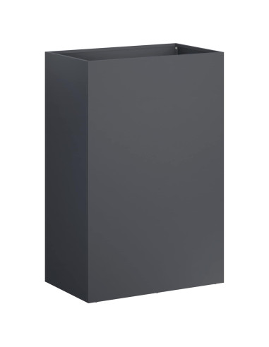 Vaso da giardino Antracite 40 x 30 x 75 cm