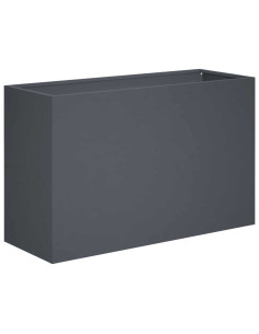 Vaso da giardino Antracite 80 x 30 x 50 cm 2