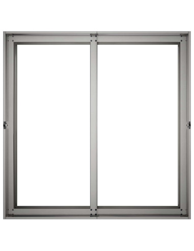 Vaso da giardino Argento 80 x 80 x 60 cm Acciaio Inox