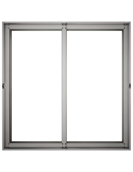 Vaso da giardino Argento 80 x 80 x 60 cm Acciaio Inox