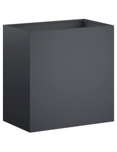 Vaso da giardino Antracite 50 x 30 x 50 cm 2