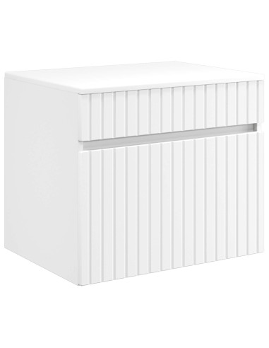 Set di Armadi da Bagno 3 pz Bianco 49 x 44,5 x 66 cm