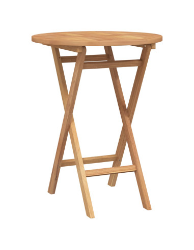 Set da Giardino 3 pz Marrone Legno Teak Massello