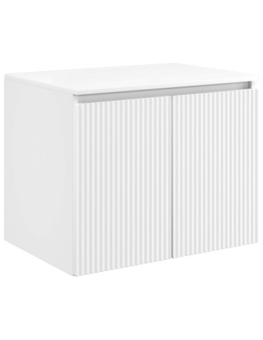 Set di Armadi da Bagno 3 pz Bianco 49,5 x 44,5 x 65,5 cm