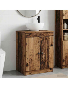 Set di mobili per il bagno Legno antico Legno ingegnerizzato