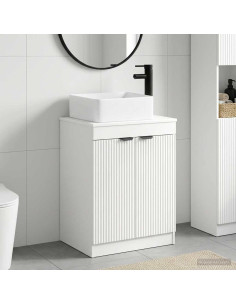 Set di mobili per il bagno Bianco Legno ingegnerizzato