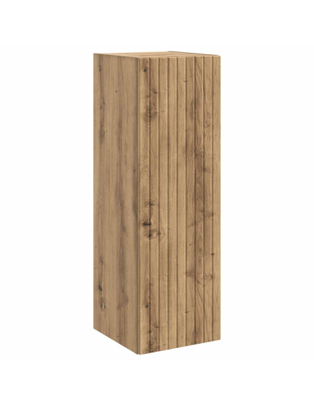 Set di mobili per il bagno 3 pz Rovere Artigianale