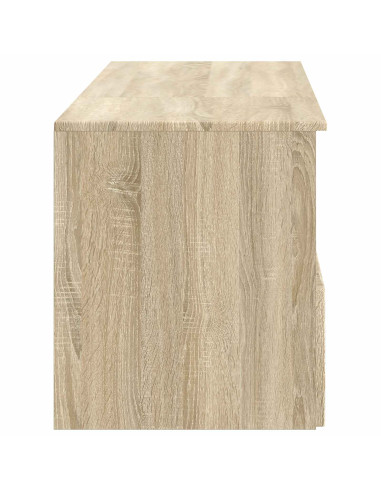Set di mobili per il bagno 2 pz Rovere Sonoma
