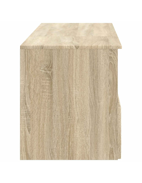 Set di mobili per il bagno 2 pz Rovere Sonoma