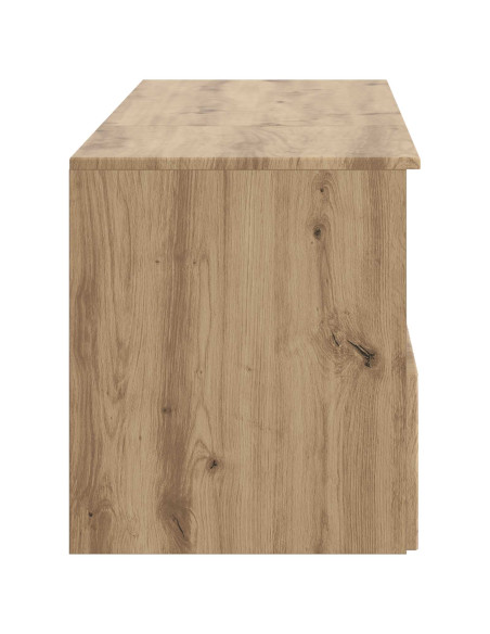 Set di mobili per il bagno 2 pz Rovere Artigianale