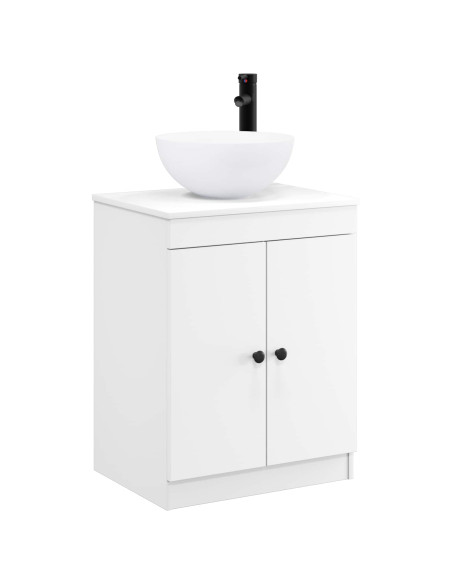 Set di mobili per il bagno Bianco Legno ingegnerizzato