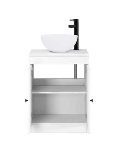 Set di mobili per il bagno Bianco Legno ingegnerizzato