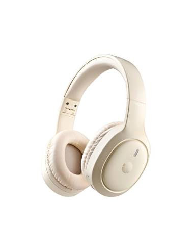 NGS Cuffie Bluetooth +Mic Artica Tempest Pieghevoli Beige