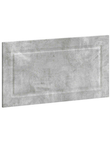 Testiera da Muro UTRECHT Grigio Cemento Legno ingegnerizzato