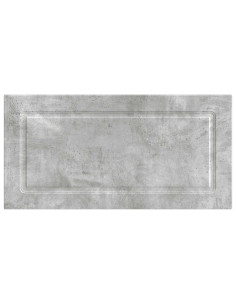 Testiera da Muro UTRECHT Grigio Cemento Legno ingegnerizzato 2