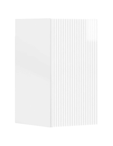 Set di mobili per il bagno 3 pz Bianco Lucido