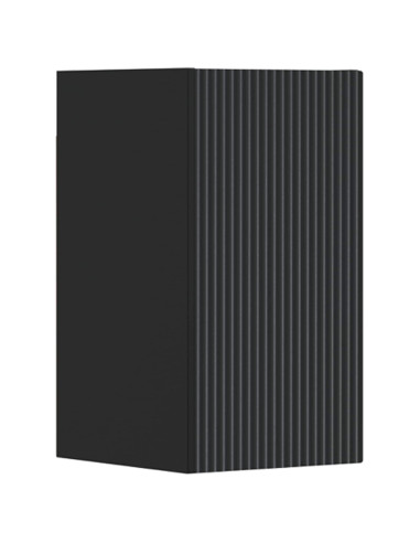 Set di mobili per il bagno 3 pz Nero 33 x 34,5 x 160 cm