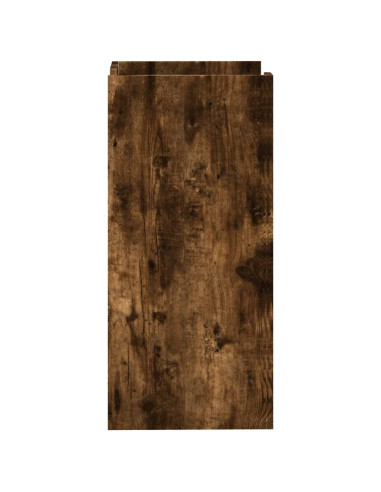 Credenza Rovere Fumo 45x35x75 cm in Legno Multistrato