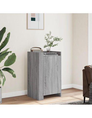 Credenza Grigio Sonoma 45x35x75 cm in Legno Multistrato