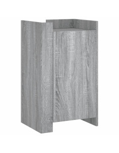 Credenza Grigio Sonoma 45x35x75 cm in Legno Multistrato 2
