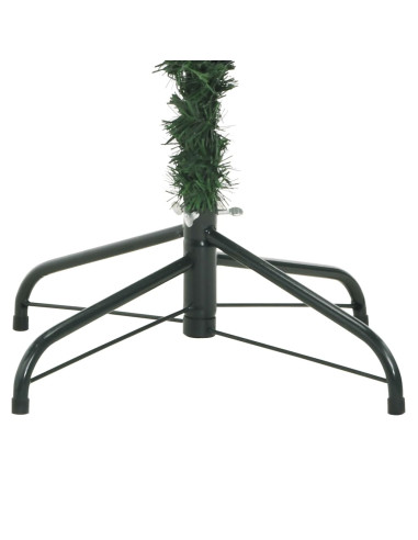 Albero Natale Artificiale Incernierato con Pigne e Bacche 240cm