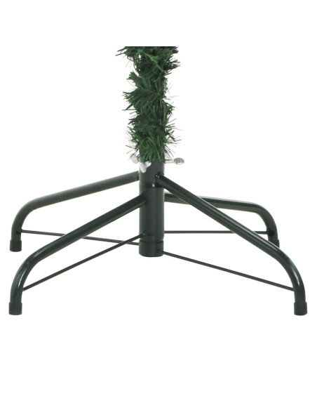 Albero Natale Artificiale Incernierato con Pigne e Bacche 240cm