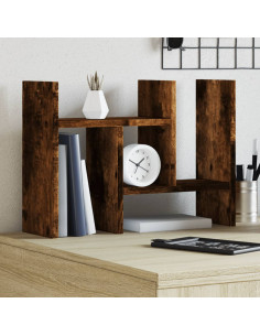 Organizer Scrivania Rovere Fumo 34,5x15,5x35,5 cm Multistrato