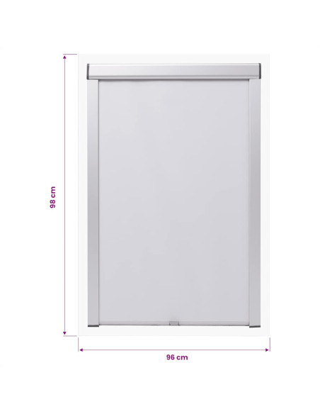 Tenda a Rullo Oscurante Bianca SK06 GGL e GGU