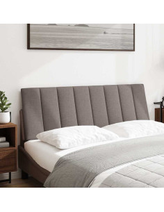 Cuscino Testiera Hanko Tortora 120 cm in Tessuto