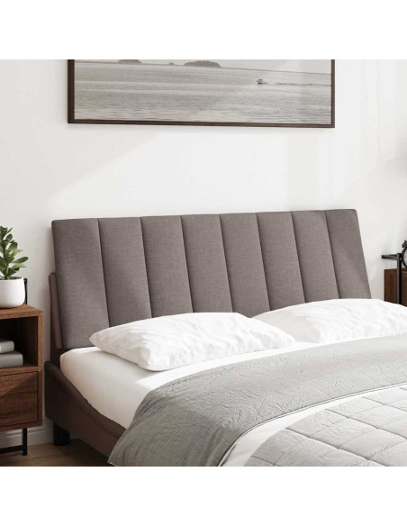 Cuscino Testiera Hanko Tortora 120 cm in Tessuto