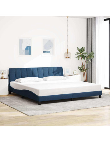Giroletto senza Materasso Hanko Blu 200x200 cm in Tessuto
