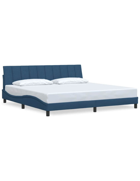 Giroletto senza Materasso Hanko Blu 200x200 cm in Tessuto