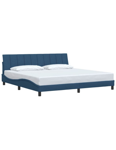 Giroletto senza Materasso Hanko Blu 200x200 cm in Tessuto