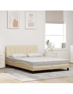 Giroletto senza Materasso Hanko Crema 120x200 cm Tessuto