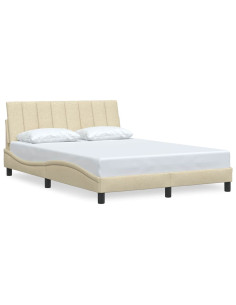 Giroletto senza Materasso Hanko Crema 120x200 cm Tessuto 2