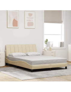 Giroletto senza Materasso Hanko Crema 120x200 cm Tessuto