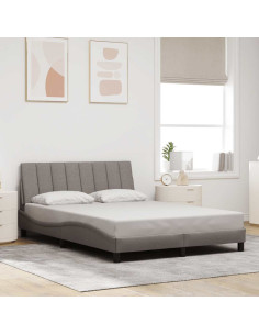 Giroletto senza Materasso Hanko Tortora 120x200 cm Tessuto