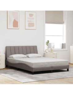 Giroletto senza Materasso Hanko Tortora 120x200 cm Tessuto