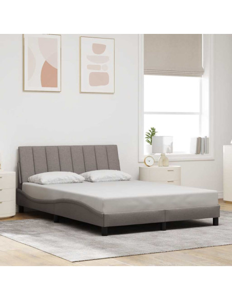 Giroletto senza Materasso Hanko Tortora 120x200 cm Tessuto