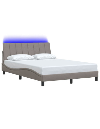 Giroletto senza Materasso Hanko Tortora 120x200 cm Tessuto