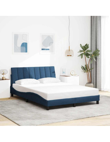 Giroletto senza Materasso Hanko Blu 120x200 cm in Tessuto