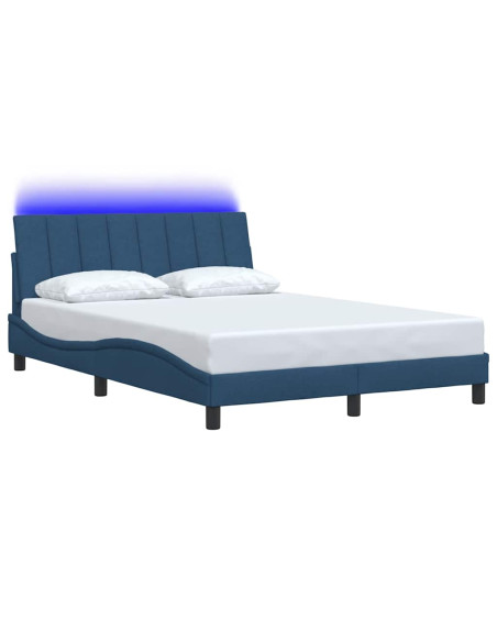 Giroletto senza Materasso Hanko Blu 120x200 cm in Tessuto